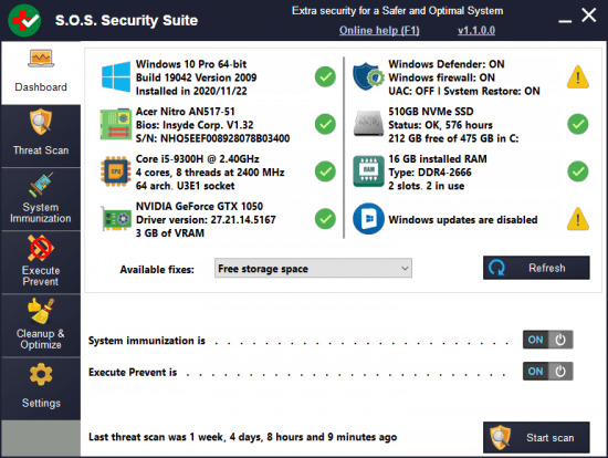 S.O.S Security Suite 2.9.1