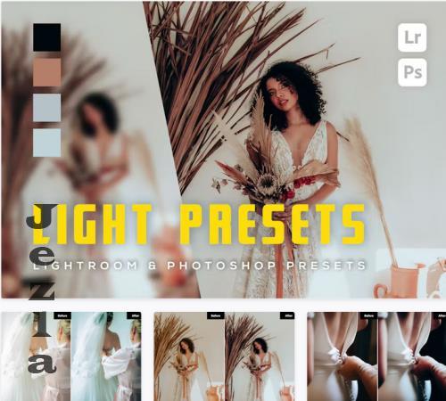 6 Light Lightroom and Photoshop Presets - QFJNZRJ