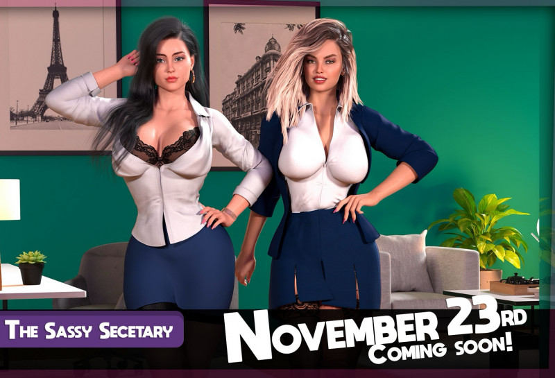 Katrina3Dx - The Sassy Secretary 3D Porn Comic