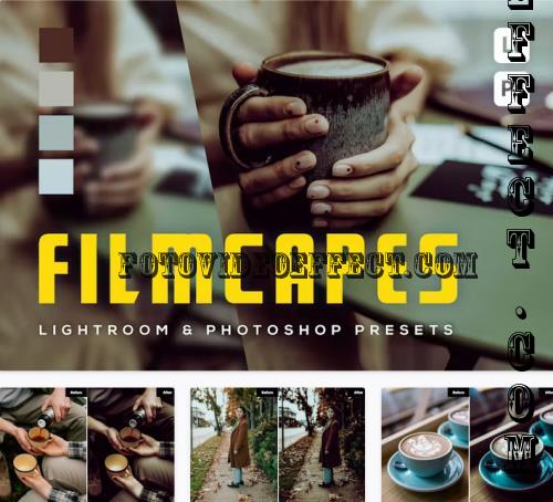 6 Filmcapes Lightroom and Photoshop Presets - WVPEN5C