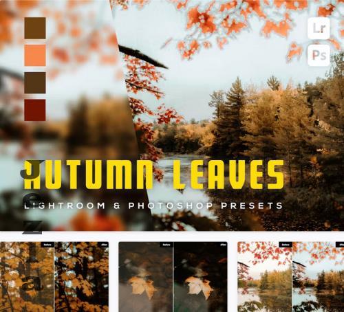 6 Autumn Leaves Lighreoom and Photoshop Presets - Z9GNZ4W