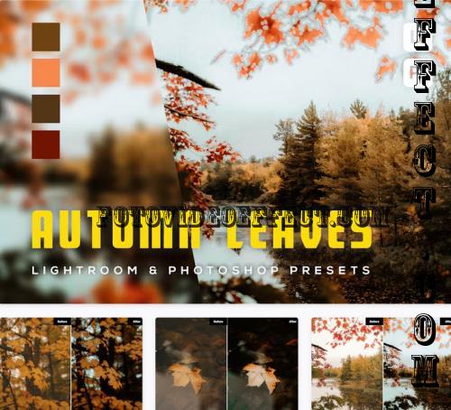 6 Autumn Leaves Lighreoom and Photoshop Presets - Z9GNZ4W