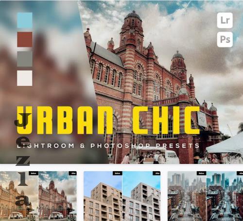 6 Urban Chic Lightroom and Photoshop Presets - GFX45MP