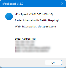 cFosSpeed 13.01.3001