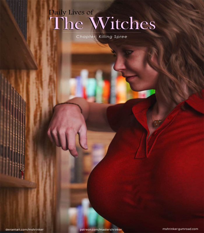 Daily Lives of the Witches 3D Porn Comic