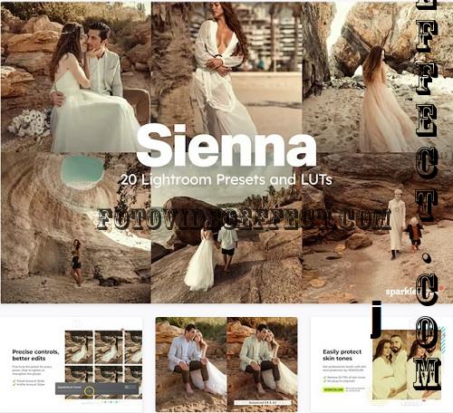 20 Sienna Lightroom Presets and LUTs - 92044114