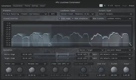 APU Software APU Loudness Compressor v2.7.1 (Win/macOS)