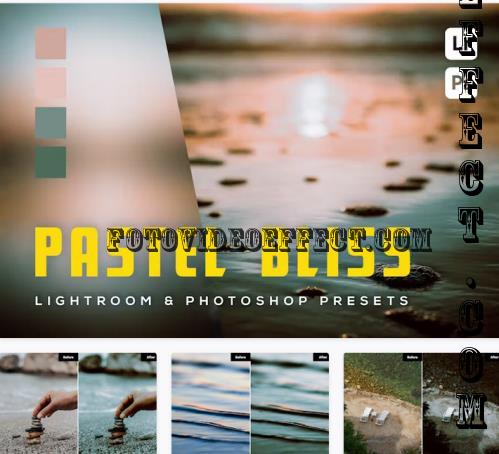 6 Pastel Bliss Lightroom and Photoshop Presets - KMSLWZP