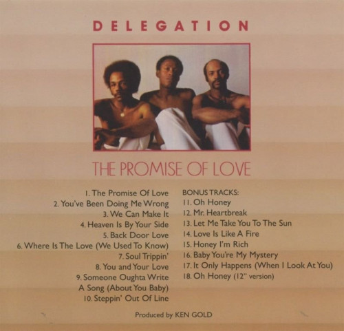 Delegation - The Promise Of Love (Expanded Edition) (1977/2017) Lossless