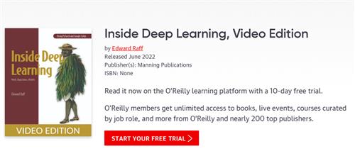 Inside Deep Learning, Video Edition