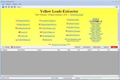 Yellow Leads Extractor 9.1  Multilingual