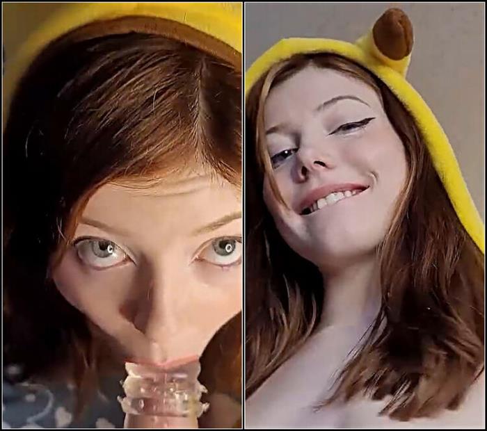 Rylie Rowan Pikachu Cosplay Facial Sex Tape Video Leaked