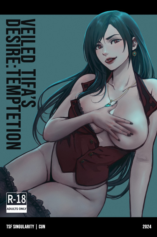 TSFSingularity - Veiled Tifa's Desire- Temptetion (Final Fantasy VII) Porn Comic