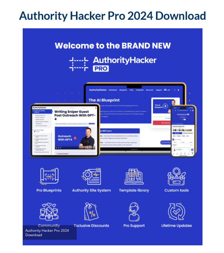 Authority Hacker Pro Download 2024