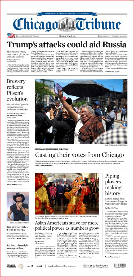 Chicago Tribune - June 03 2024