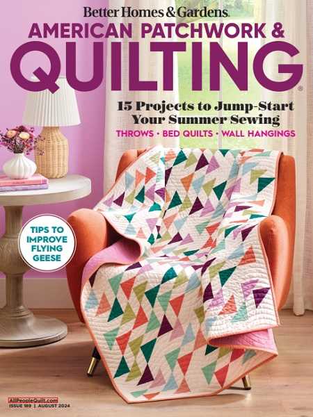 American Patchwork & Quilting №189 (August 2024)