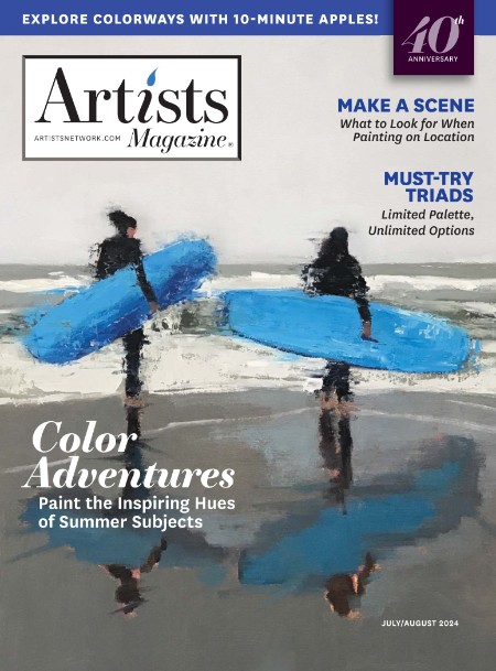 Artists Magazine - July-August 2024 5b6187ea2aec8e02df8a1b93a777b445