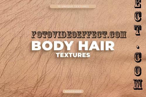 15 Body Hair Textures - ECD6GZB
