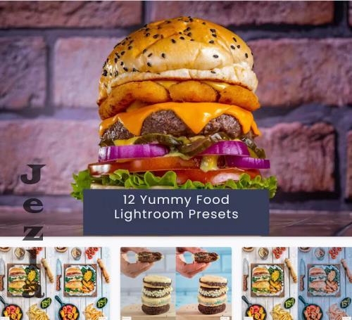 12 Yummy Food Lightroom Presets - H92BYTX