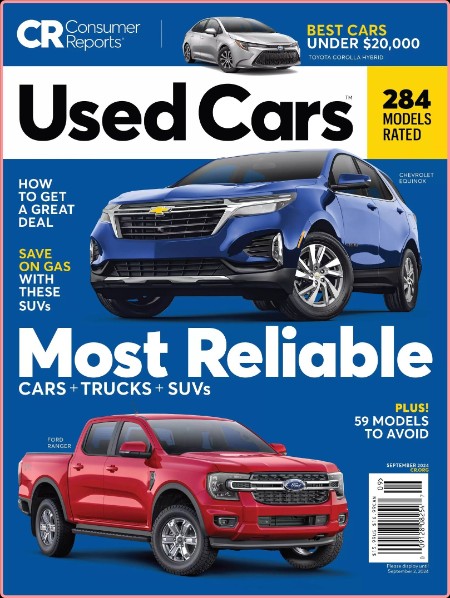 Consumer Reports Used Cars - September 2024