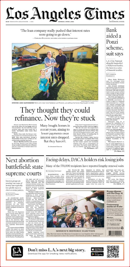 Los Angeles Times - June 03 2024