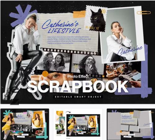 Scrapbook Mockup Templatev - 9MKMPLH