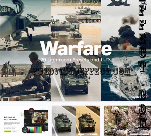 20 Warfare Lightroom Presets LUTs - 236171190