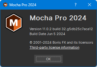 Boris FX Mocha Pro 2024 v11.0.2.32