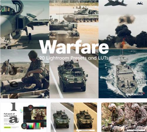 20 Warfare Lightroom Presets LUTs - 236171190