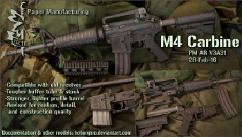   M4 Carbine (AR V3A31), AR Accessories (Paper Manufacturing)