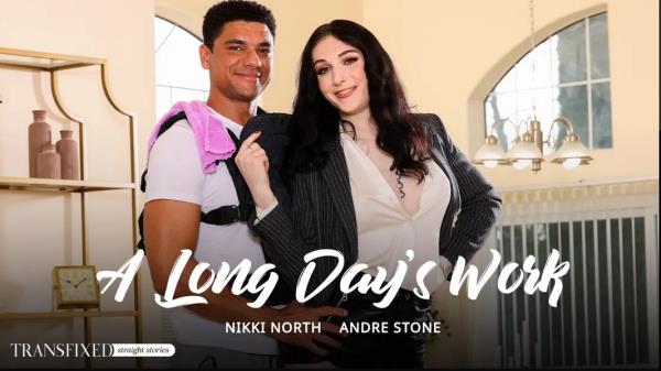 Nikki North, Andre Stone - A Long Day's Work  Watch XXX Online SD
