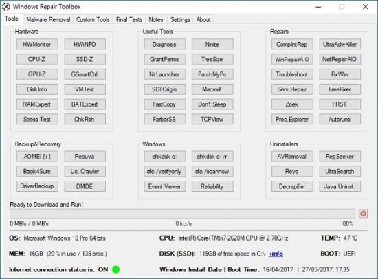 Windows Repair Toolbox 3.0.4.3