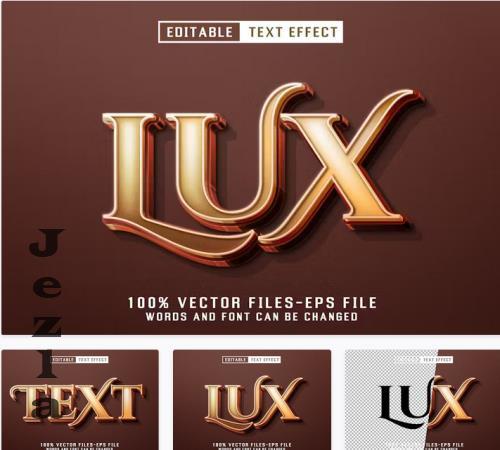 Lux Editable Text Effect - ZE35D9H