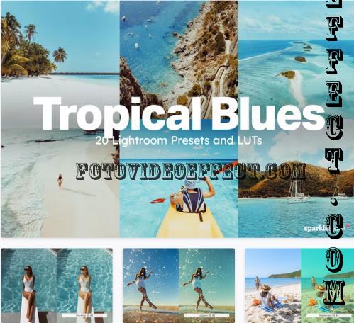 20 Tropical Blues Lightroom Presets - 244467967