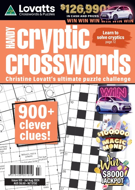 Lovatts Handy Cryptic - Issue 109 2024