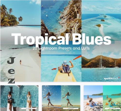 20 Tropical Blues Lightroom Presets - 244467967