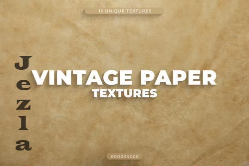 15 Vintage Paper Textures - GV2HUTP