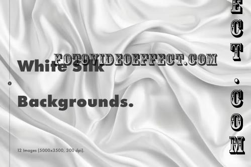 White Silk Backgrounds - JTBGP6H