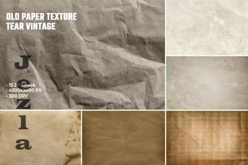 Old Paper Texture Tear Vintage Background - D2VHSGP