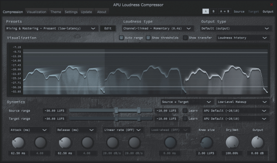 APU Software APU Loudness Compressor 2.7.2