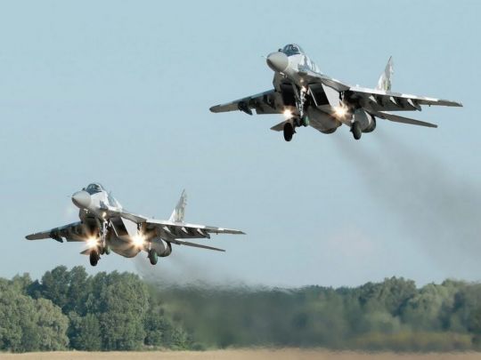 Український військовий літак вперше застосував зброю по цілі на території росії