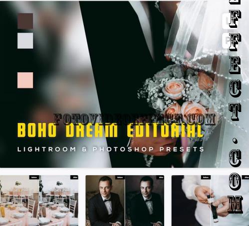 6 Boho Dream Editorial Lightroom Presets - 4RBRJRA