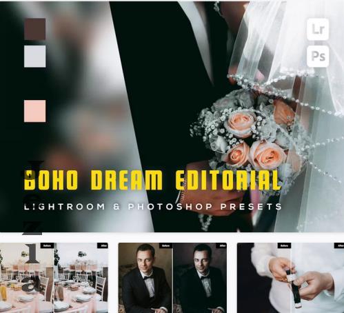 6 Boho Dream Editorial Lightroom Presets - 4RBRJRA