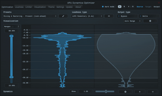 APU Software APU Dynamics Optimizer 2.7.2