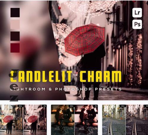 6 Candlelit Charm Lightroom and Photoshop Presets - 6Z3ZNNT