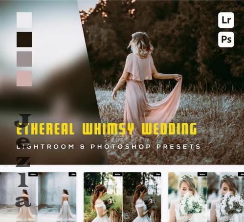 6 Ethereal Whimsy Wedding Lightroom Presets - MSL6YBY