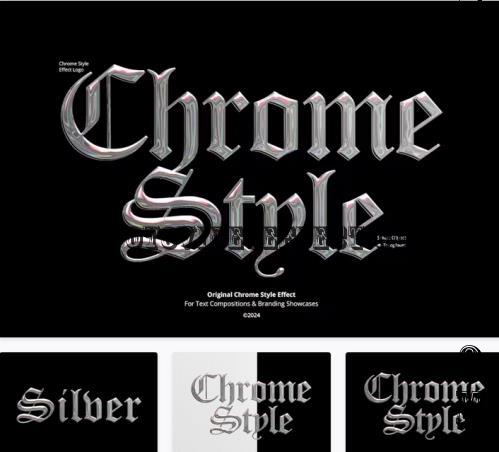 Chrome Style Logo Effect - GTRPY2N