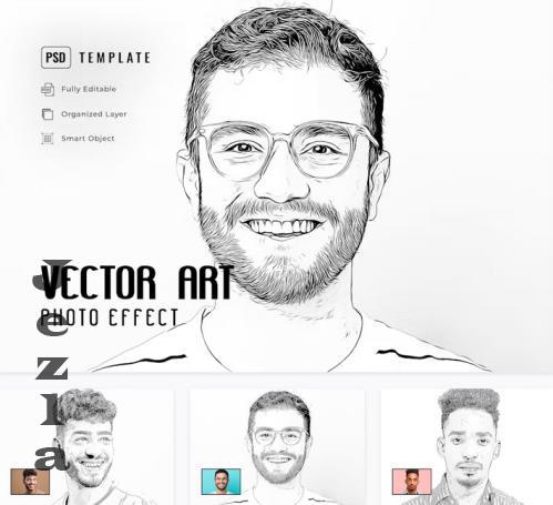 Vector Art Effect - HXKCVN5