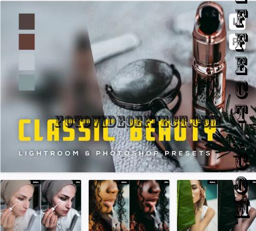 6 Classic Beauty Lightroom and Photoshop Presets - SAPBVAA