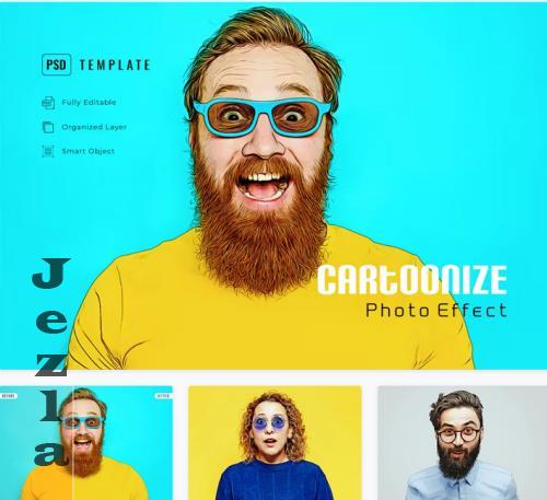 Cartoonize Photo Effect - 9AVJLKY